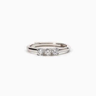 Mabina - Anello Trilogy - Argento 925 - Zirconi