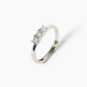 Mabina - Anello Trilogy - Argento 925 - Zirconi
