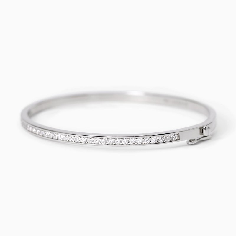 Mabina - Bracciale Rigido In Argento - Pietre Lady B