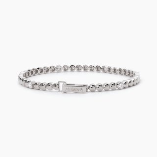 Mabina - Bracciale Argento Con Cuori - Pensiero Stupendo