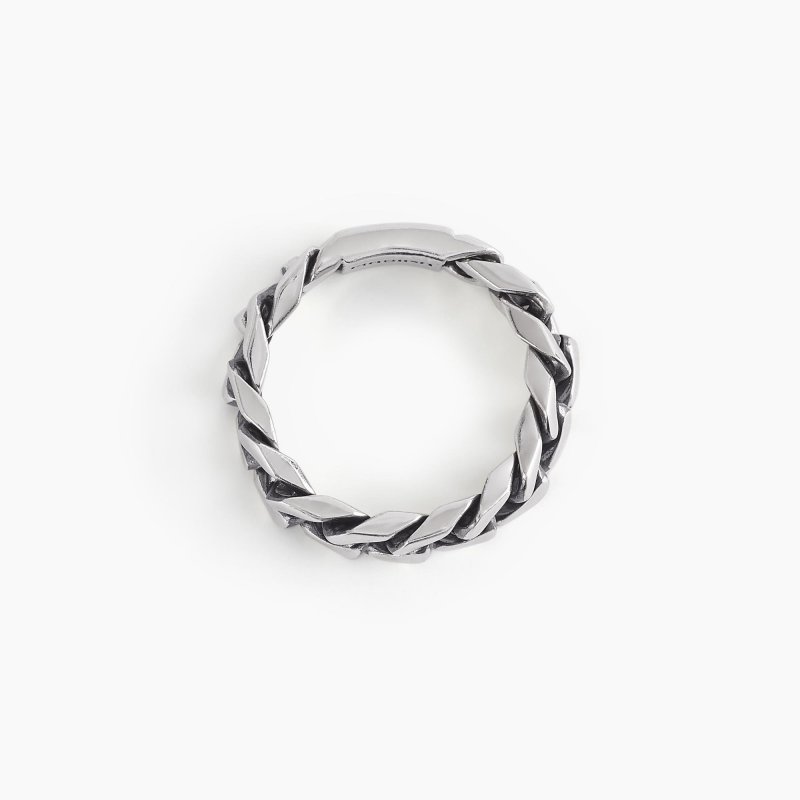 Mabina - Anello New Street - Argento Brunito - Misura 19