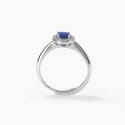 Mabina - Anello Revival - Argento 925 - Zaffiro Sintetico