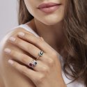 Mabina - Anello Revival - Argento 925 - Zaffiro Sintetico