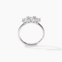 Mabina - Anello Trilogy Regolabile - Zirconi Bianchi - Argento