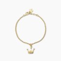 Mabina - Bracciale Con Corona Princess - Argento - Placcato Oro