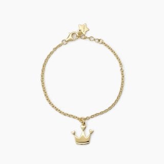 Mabina - Bracciale Con Corona Princess - Argento - Placcato Oro