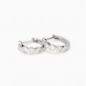 Mabina - Orecchini Con Zirconi - Taglio Cuore - Argento