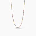 Mabina - Girocollo In Argento - Inserti Smaltati - Multicolor