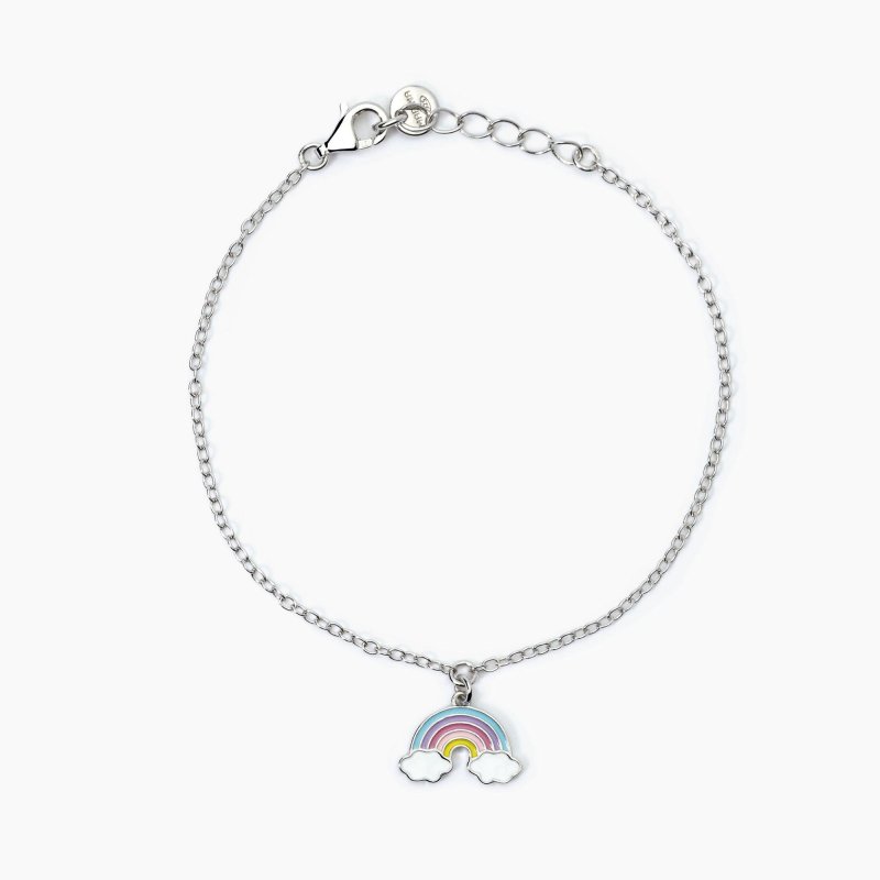Mabina - Bracciale In Argento - Arcobaleno Rainbow