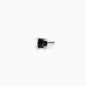 Mabina - Orecchino Uomo Zircone Nero - Argento 925 - Zircone
