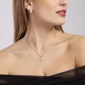 Mabina - Girocollo Con Ciondolo Amo Sinfonia - Argento - Perla