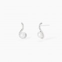 Mabina - Orecchini Sinfonia - Argento - Perle Coltivate