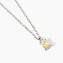 Mabina - Girocollo In Argento - Zircone Lemon - Battito