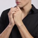 Mabina - Bracciale Tennis Uomo - Zirconi Neri - Argento