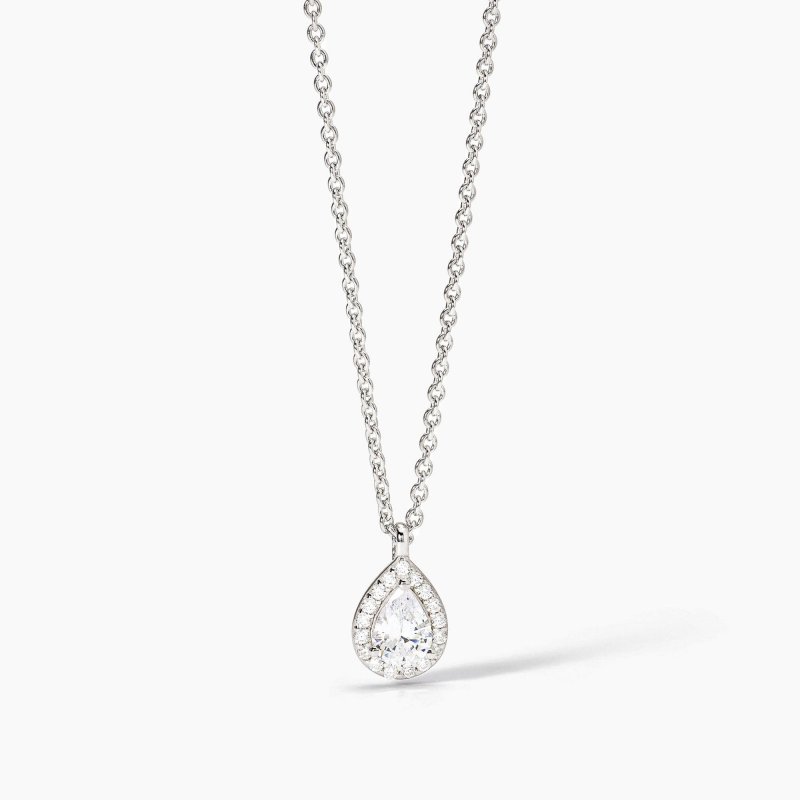 Mabina - Girocollo In Argento Con Zirconi Bianchi - Cool Or Rétro?
