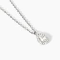 Mabina - Girocollo In Argento Con Zirconi Bianchi - Cool Or Rétro?