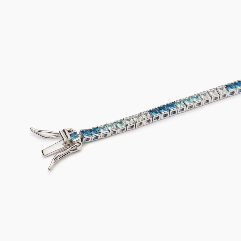 Mabina - Bracciale Tennis Con Zirconi - Multicolor Blu