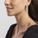 Mabina - Orecchini In Argento Con Cascata Di Zirconi - Eleganti - Brillanti
