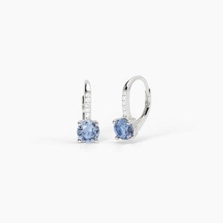 Mabina - Orecchini Isabel - Argento - Acquamarina Sintetica