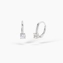 Mabina - Orecchini A Cerchio Con Zirconi Bianchi - Argento 925 - Zirconi