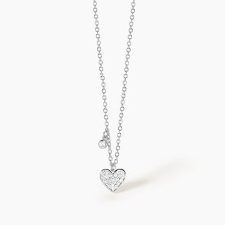 Mabina - Girocollo One Love - Argento - Zirconi