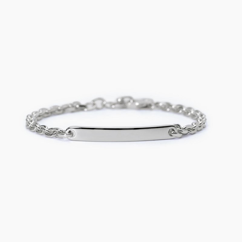 Mabina - Bracciale Con Catena Rolò - Argento 925 - Uomo