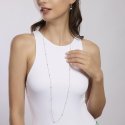 Mabina - Collana Sottile In Argento Spotlight - Argento 925 - Zirconi
