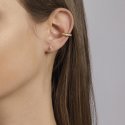 Mabina - Orecchini Pendenti Shiny - Argento - Oro 18K