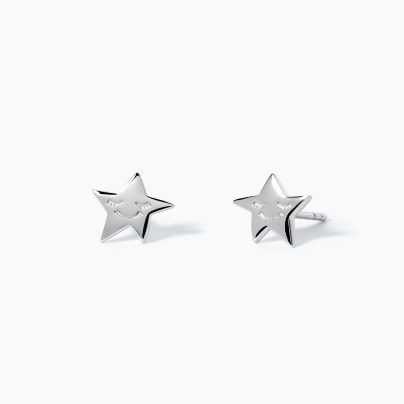 Mabina - Orecchini Stella In Argento - Eleganti - Moderni
