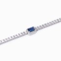 Mabina - Bracciale Tennis - Argento - Zaffiro Sintetico