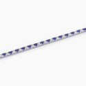 Mabina - Bracciale Tennis Con Zaffiri Sintetici - Argento - Zirconi