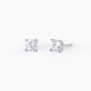 Mabina - Orecchini In Argento Con Punti Luce - Zirconi Bianchi