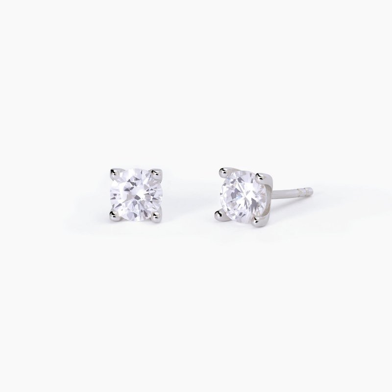 Mabina - Orecchini In Argento Con Punti Luce - Zirconi Bianchi