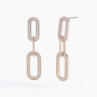 Mabina - Orecchini Cinderella Rock - Argento 925 - Zirconi