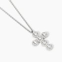 Mabina - Girocollo In Argento - Ciondolo Croce - Zirconi
