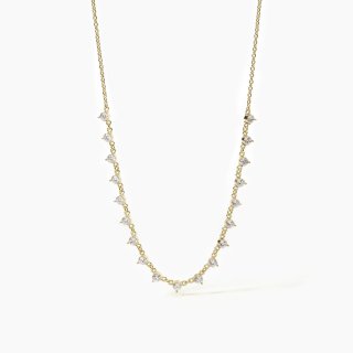 Mabina - Girocollo Long Night - Argento - Zirconi