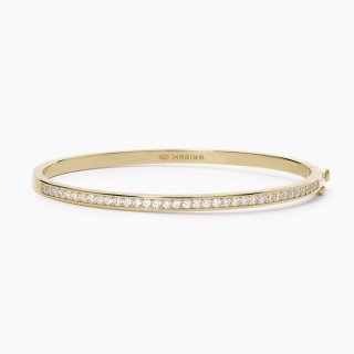 Mabina - Bracciale Rigido Con Pietre Lady B - Argento 925 - Zirconi