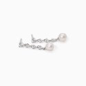 Mabina - Orecchini Con Perle Coltivate - Argento - Zirconi