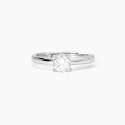 Mabina - Anello Solitario - Argento Rodiato - Zircone