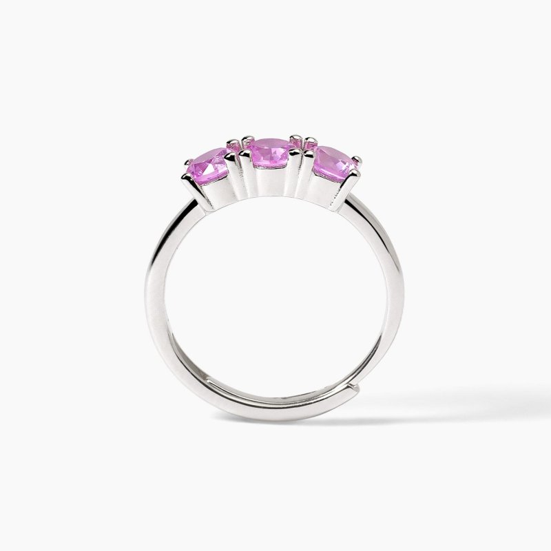 Mabina - Anello In Argento Rodiato - Tormalina Sintetica