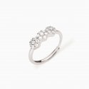 Mabina - Anello In Argento - Elementi Fiore - Zirconi