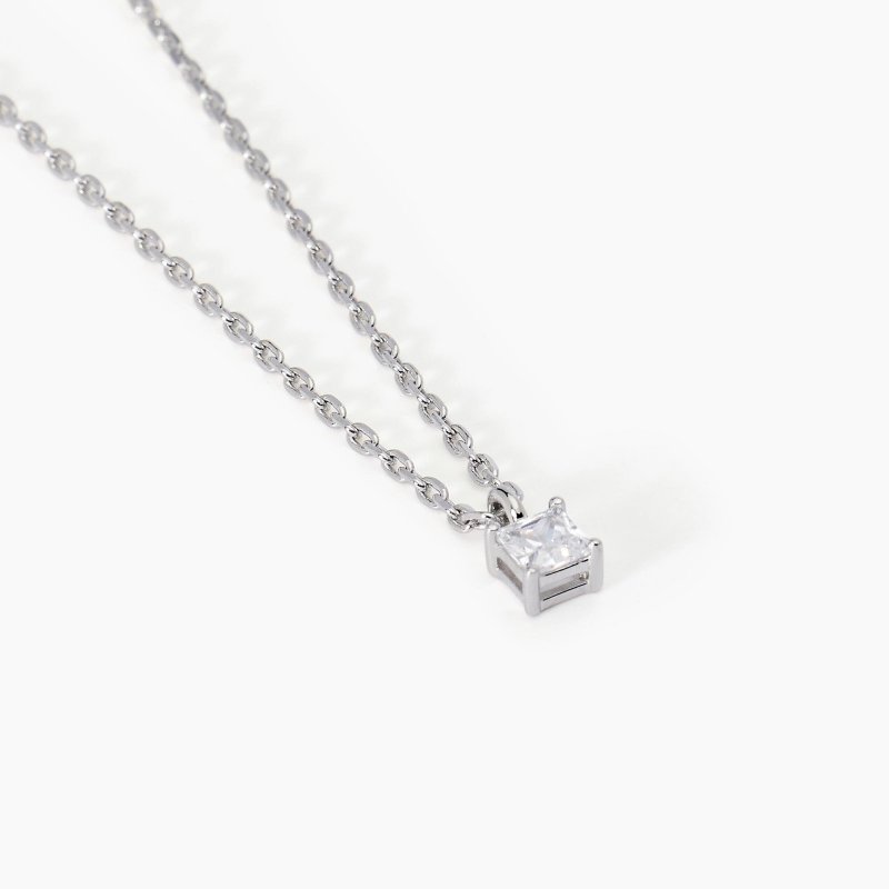 Mabina - Collana In Argento Con Punto Luce - Uomo - Argento 925