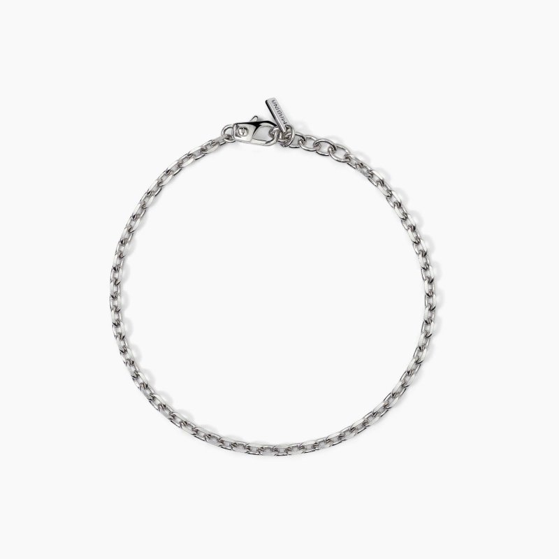 Mabina - Bracciale In Argento - Catena Forzatina - Uomo