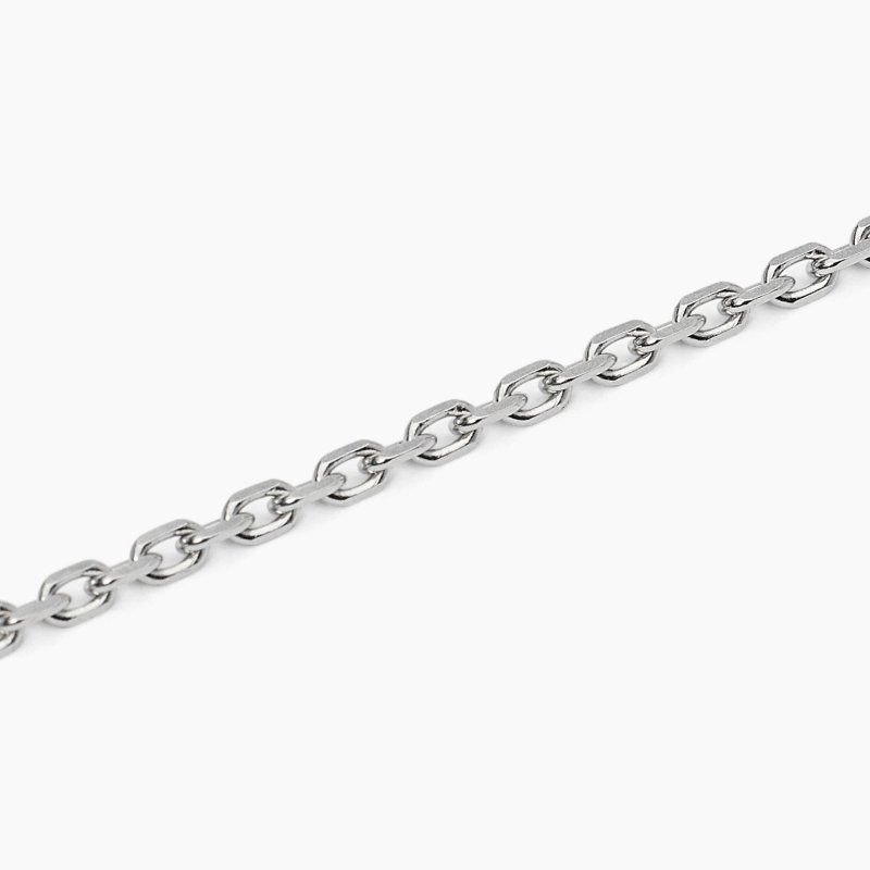 Mabina - Bracciale In Argento - Catena Forzatina - Uomo
