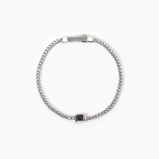 Mabina - Bracciale In Argento - Catena Franco - Black Code