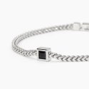 Mabina - Bracciale In Argento - Catena Franco - Black Code