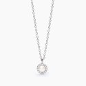 Mabina - Girocollo Con Perle Coltivate - Argento 925 - Zirconi
