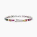 Mabina - Bracciale Tennis Multicolor - Argento 925 - Zirconi