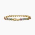 Mabina - Bracciale Dorato Con Zirconi - Multicolor - Fiore