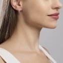 Mabina - Orecchini A Cerchio Con Zirconi - Argento - Zirconi